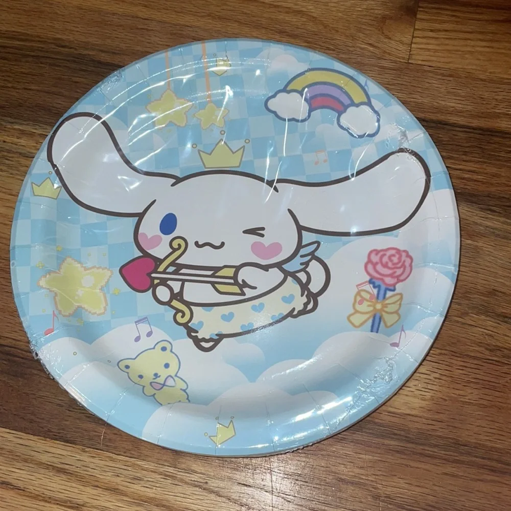 NEW 99 pcs Anime Sanrio Cinnamoroll Theme Birthday Party Decoration Supplies